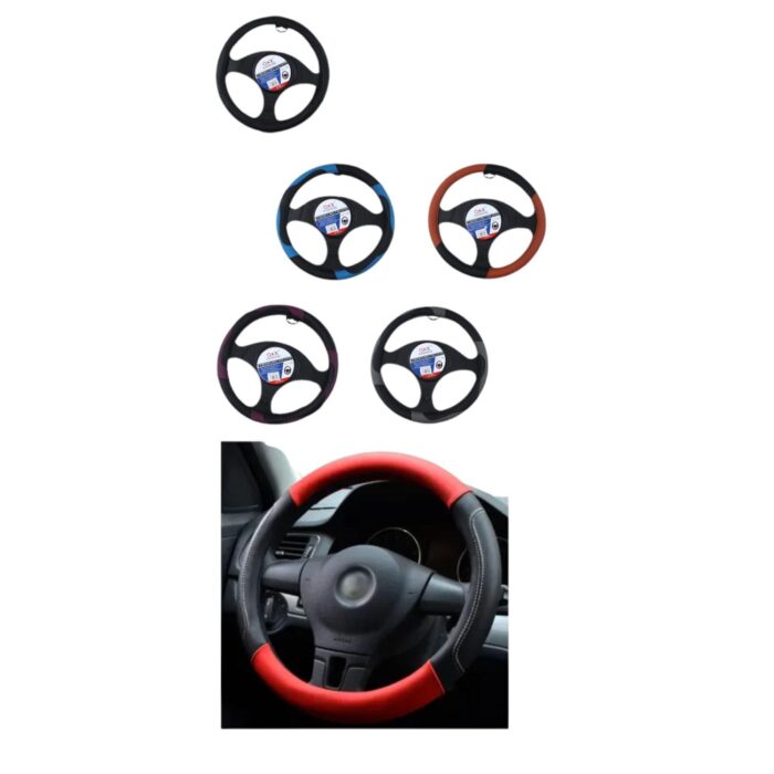 62704467 Funda de volante multicolor con efecto holográfico - Imagen 1