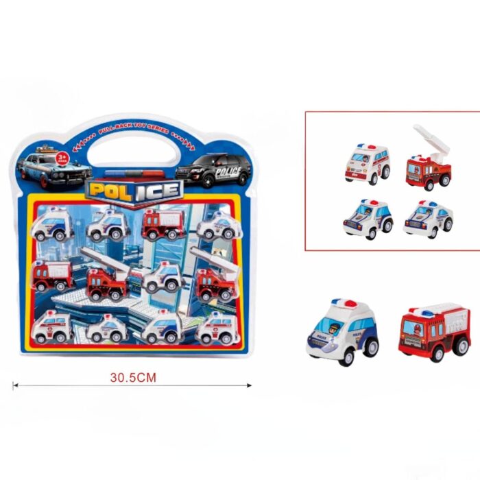 62329855 K69-9 6 Modelos De Coches De Polic¨ªa - Imagen 1