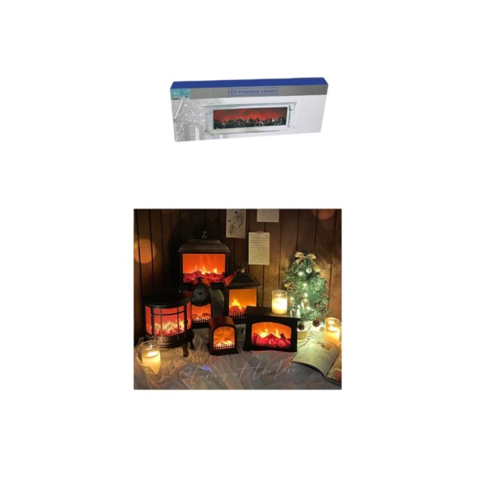 Lampara de chimenea marrón SP-46 - Imagen 3