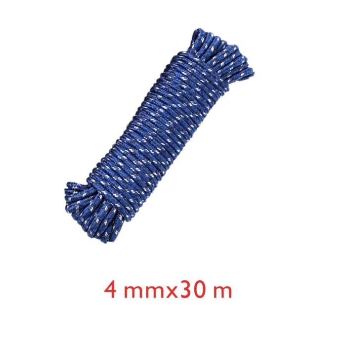 62340661 Cuerda de colgar ropa PE 4MM*30M con gancho azul modelo 54090 - Imagen 4