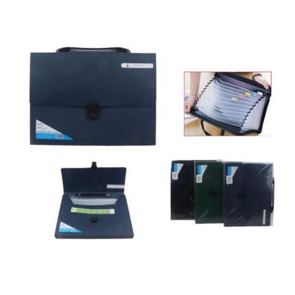 Carpetas 13 Capas Para Archivar, Forma Malet¨ªn Con Hebilla De Pl¨¢stico