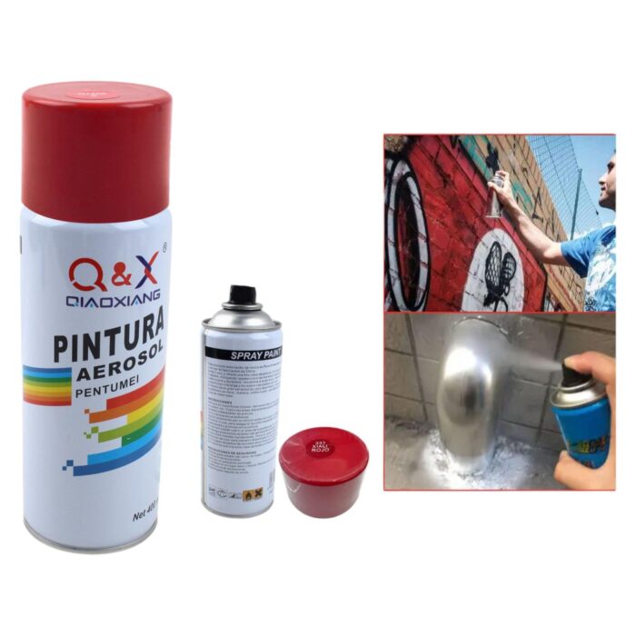 62345743 Pintura en aerosol para manos 280g Carmesí 331# - Imagen 1