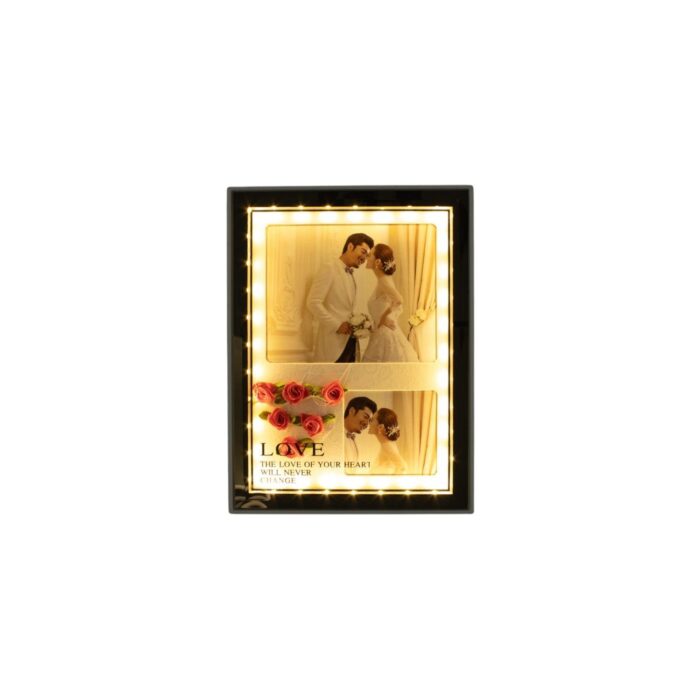 Marco de fotos vertical Matrimonio 15x20cm (con luz USB) - Imagen 7