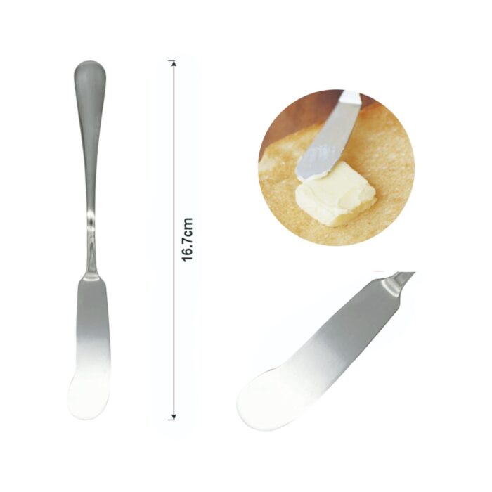 62339760 Cuchillo para mantequilla con mango redondo 3PCS - Imagen 3