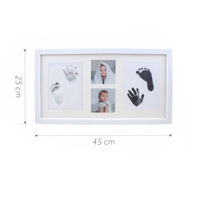 Marco Fotograficos Bebe con Huella de Manos y Pies - Imagen 3