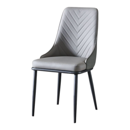 Silla Moderno de Comedor Elegancia Cuero