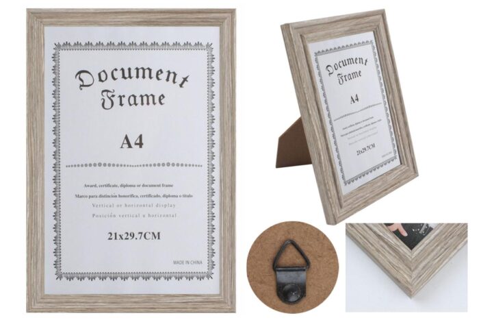 62620668 Marco Certificado Diplomas y Retrato de Tamano A4 (21x29.7)cm - Imagen 4