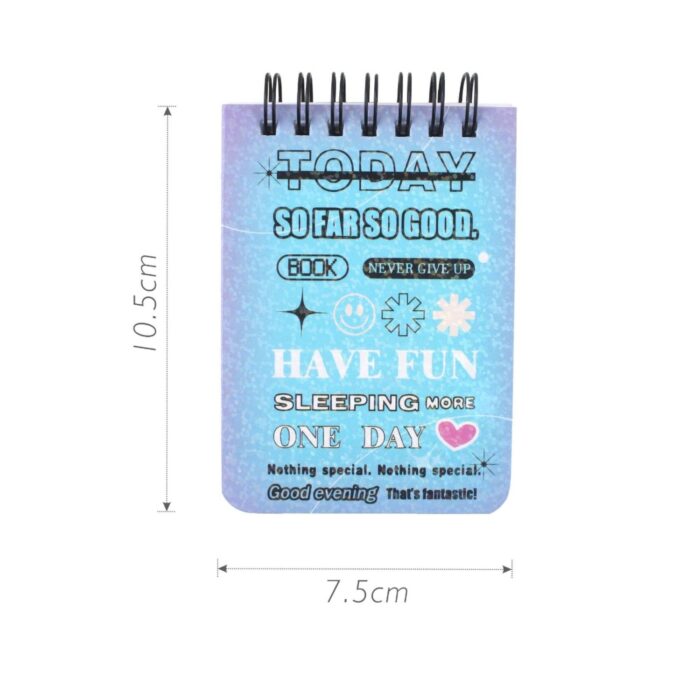 62342111 BG-653-A57-1 - Cuaderno de colores macaron 10.5x7.5 cm - Imagen 1