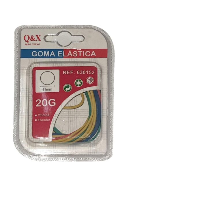 60363541 Goma De Color Doble Burbuja De 6 Mm 20G - Imagen 1