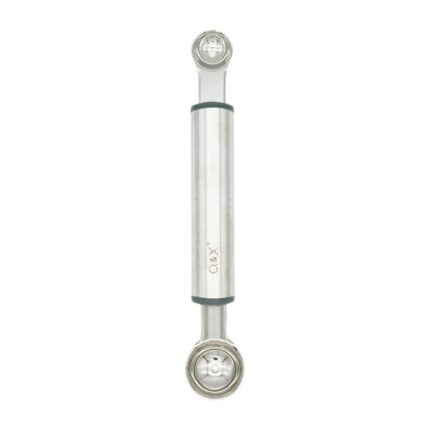 TXM29-112 Cucharita doble para esculpir frutas con mango ovalado 18.3X3CM