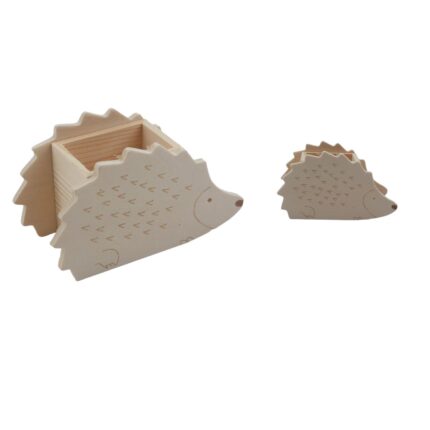 Portalapices en forma de erizo