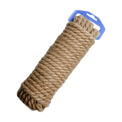 Cuerda de cánamo 6MM*20M con gancho azul modelo M2300