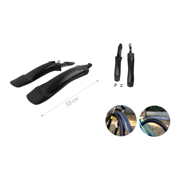 Cadena con liberación rápida delantero y trasero 150 mm + 200 mm - Imagen 2