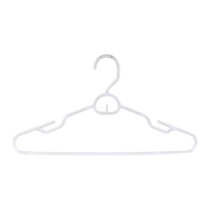 Perchas de plástico transparente 4 pcs 41x20