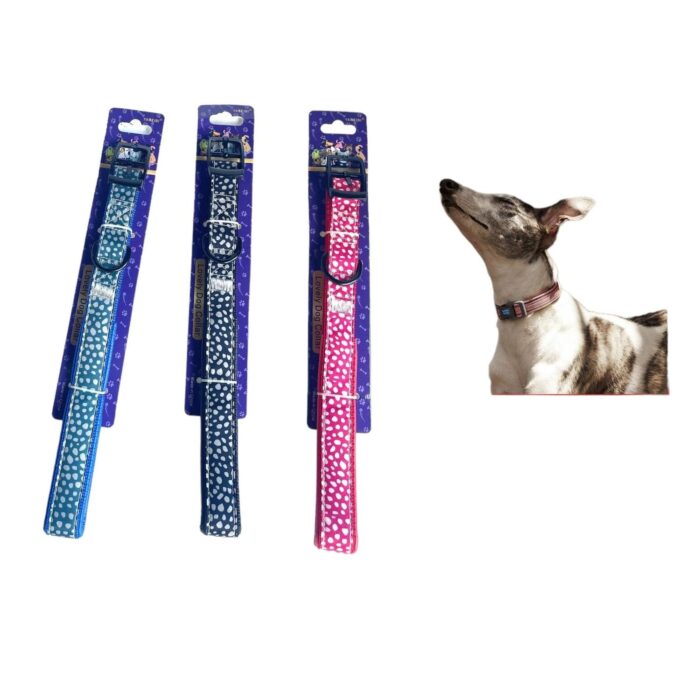 62336494 Collar Con Hebilla De Aleaci¨®n De Puntos Blancos Y Negros 2.5 - Imagen 1