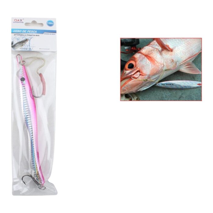 62354466 Pez Plomo 1007 - Barco De Pesca Pez Plomo Con Forma De Serpiente 150G - Imagen 1