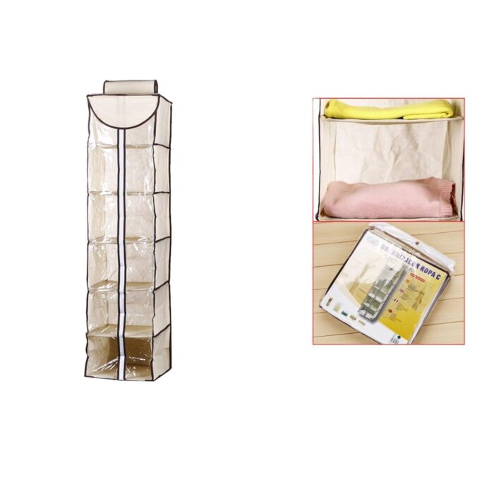 62337008 Organizador Con Cremallera De Seis Capas - Imagen 1