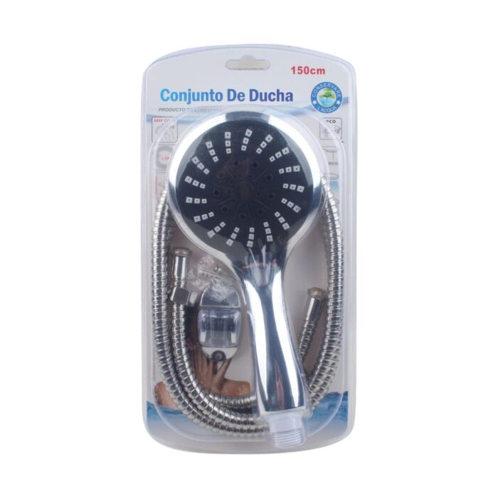 62340869 Juego de rociador de ducha con tubería de agua de 1,5 m - Imagen 1