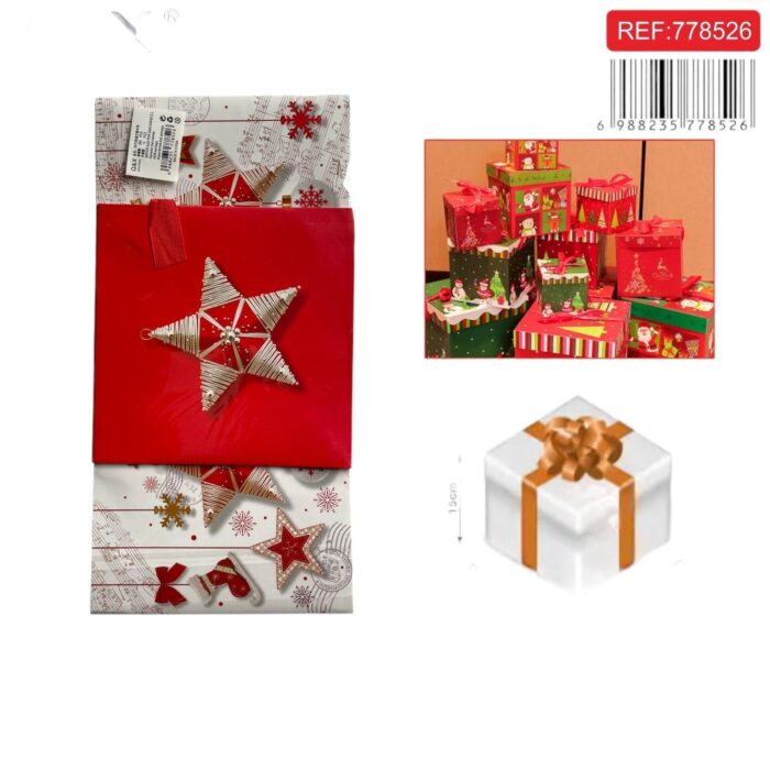 62701850 5072 Caja Regalo Calcetines Navide?os Talla Mediana - Imagen 1