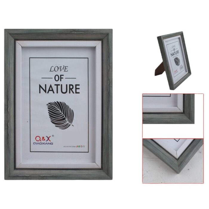 60984031 Marco De Foto Gris 432-9-18*24Cm - Imagen 1