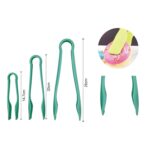 3 pinzas para alimentos de plastico - Imagen 3