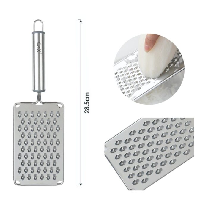 TXM29-70B Rallador multifuncional con agujeros grandes con mango ovalado 28.5X8.8CM - Imagen 3