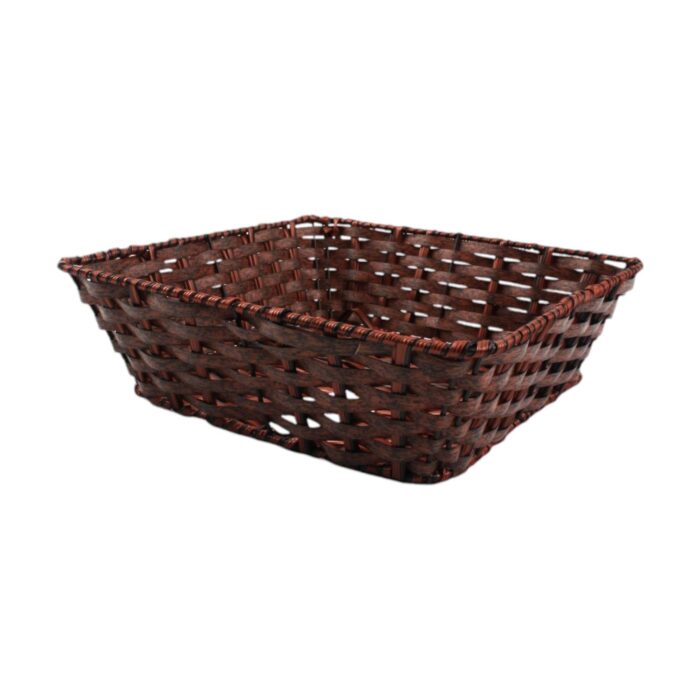 62340383 Cesta de mimbre para pan 24 x 24 x 8 cm - Imagen 1