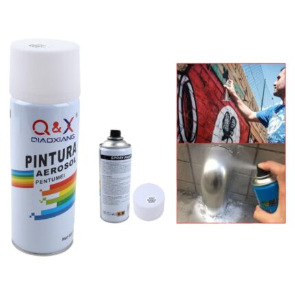 Pintura en aerosol para manos 280g Blanco mate 1007#