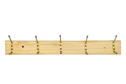 Perchero de pared 5 ganchos
