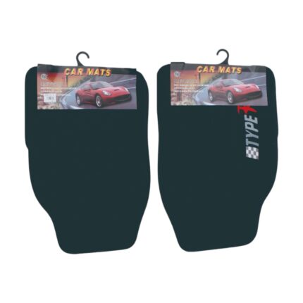 Alfombra De Suelo Typer Bordada 4Pcs