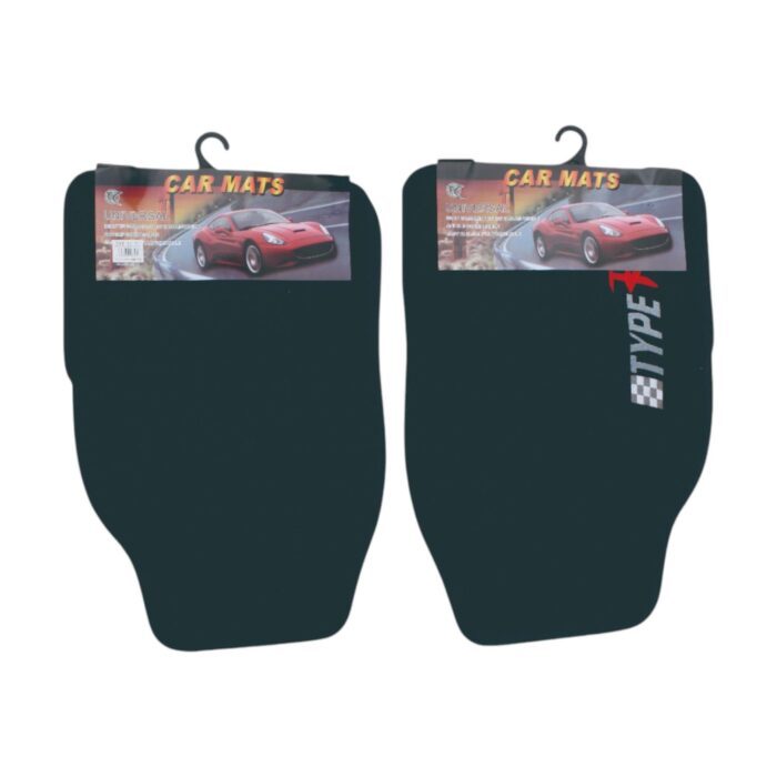 62330879 Alfombra De Suelo Typer Bordada 4Pcs - Imagen 1