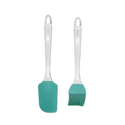 Set de 2 piezas: brocha grande + cuchillo grande para mantequilla