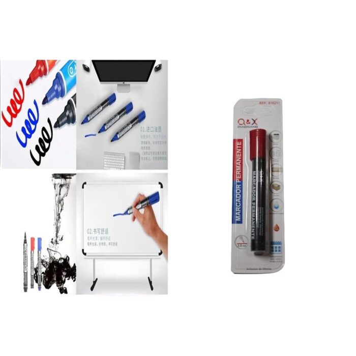 Marcador Permanente Rojo 3,0Mm - Imagen 1