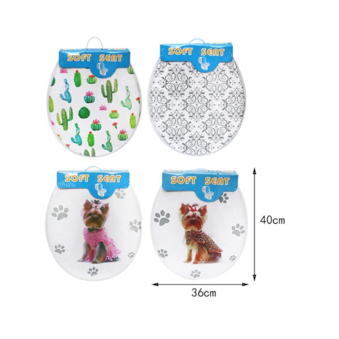 62702828 Tapa de inodoro con estampado 17 pulgadas (mezcla) - Imagen 1