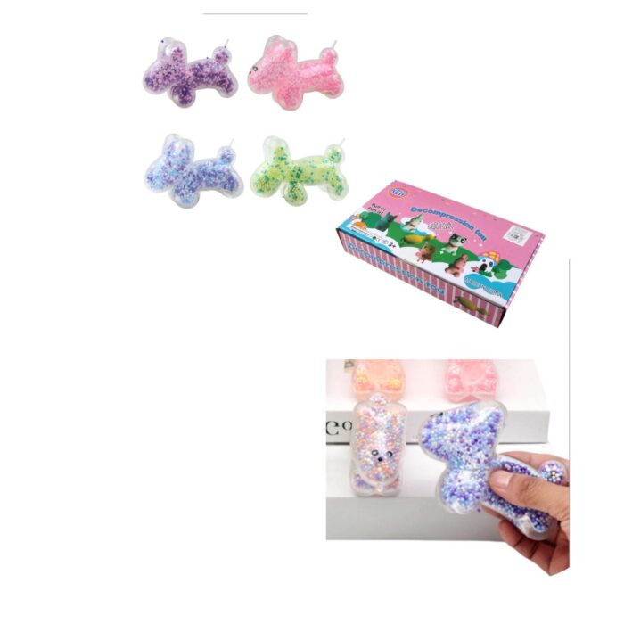 62329209 Perro de globo hecho de partículas de espuma - Imagen 1