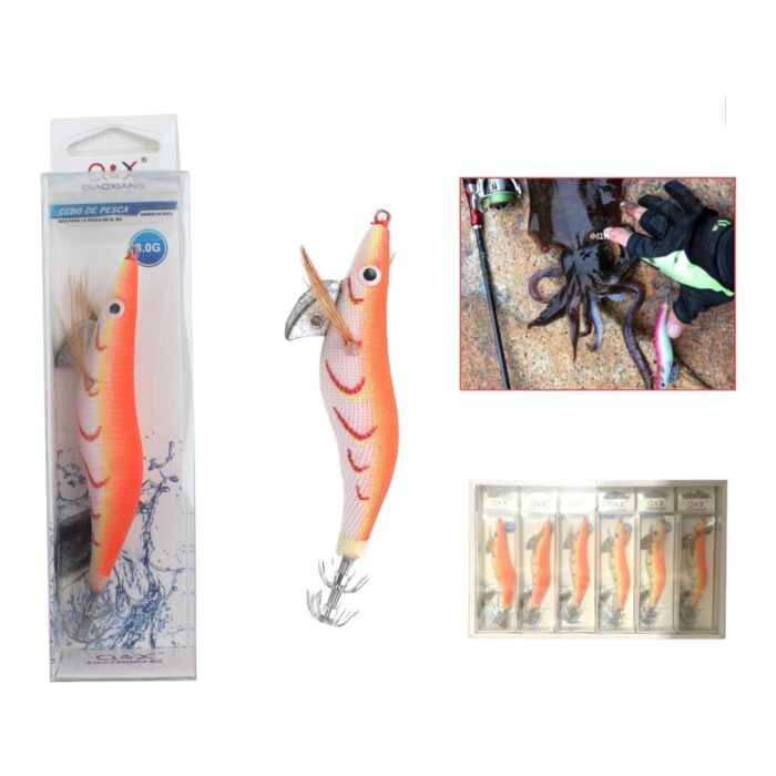 Gamba De Madera Roja + Rayas Ventresca 3.0G - Imagen 1