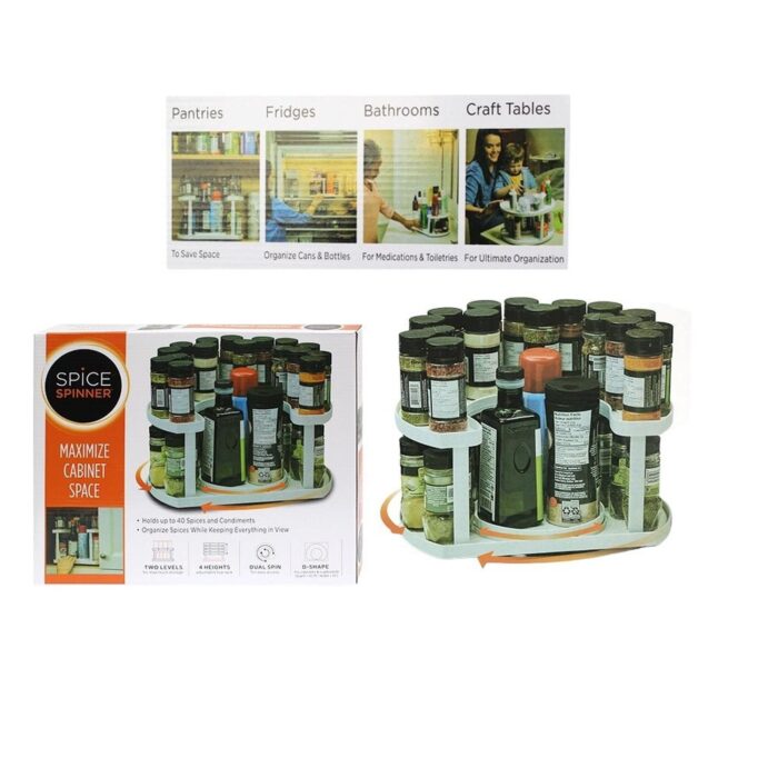 Nuevo Estante De Almacenamiento Giratorio - Imagen 1