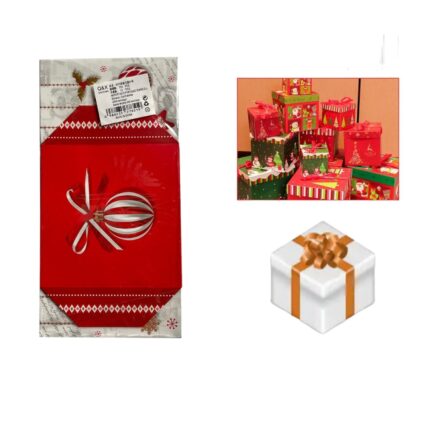 5072 Caja Regalo Calcetines Navide?os Talla Peque?a
