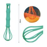 Batidor de huevos de mango de bambu de 8 pulgadas TXSH-3031# - Imagen 3