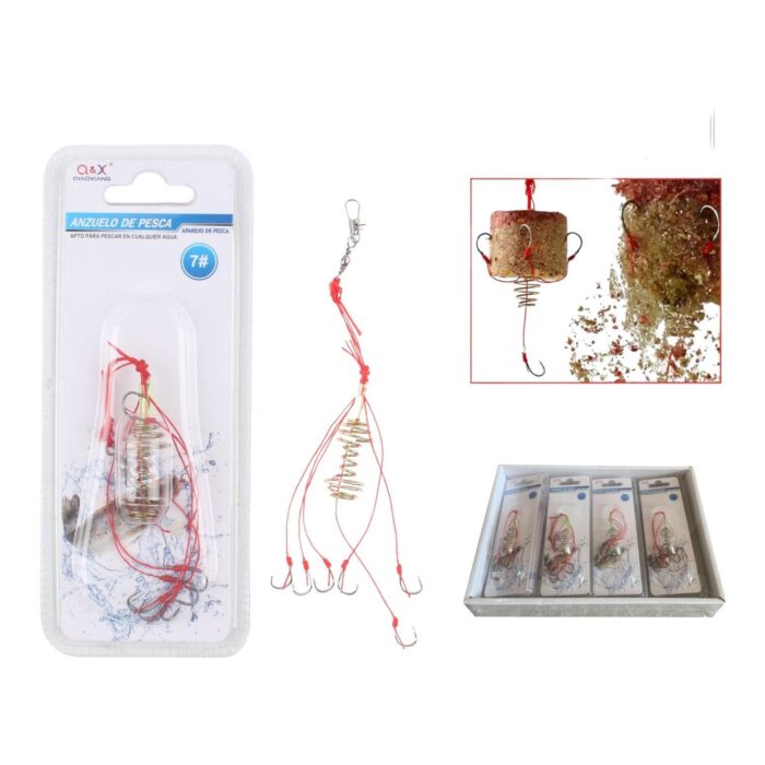 62352946 Gancho Explosivo 1Pc 7# (Resorte Dorado) - Imagen 1