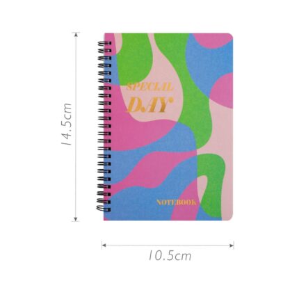 BX14265A6-1-4 - Cuaderno de espiral 14.5x10.5 cm