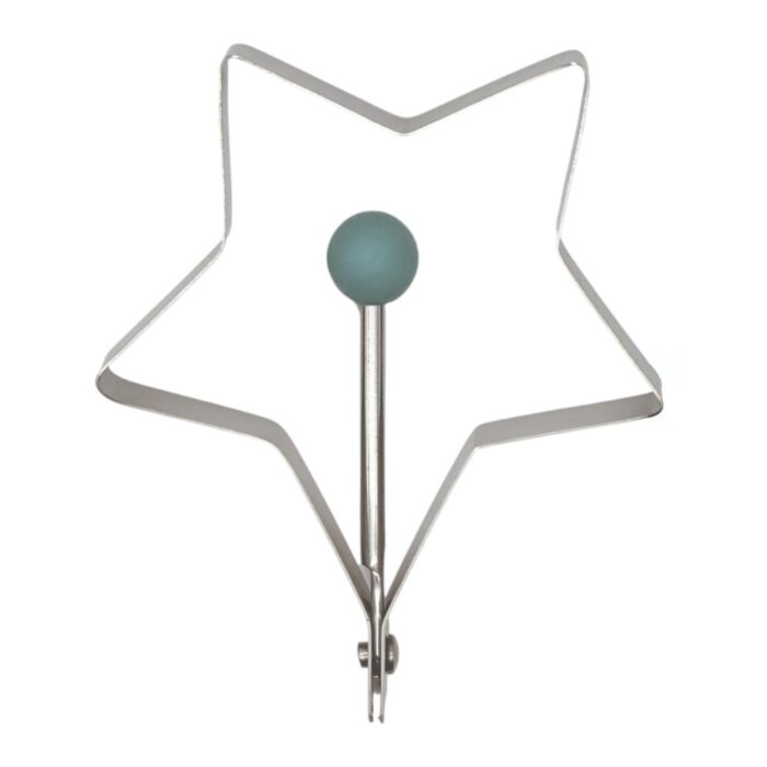 Molde para huevo frito en forma de estrella de acero inoxidable 430 - Imagen 1