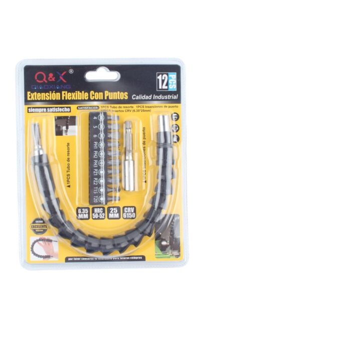 Broca De Eje Flexible 12Pcs - Imagen 1