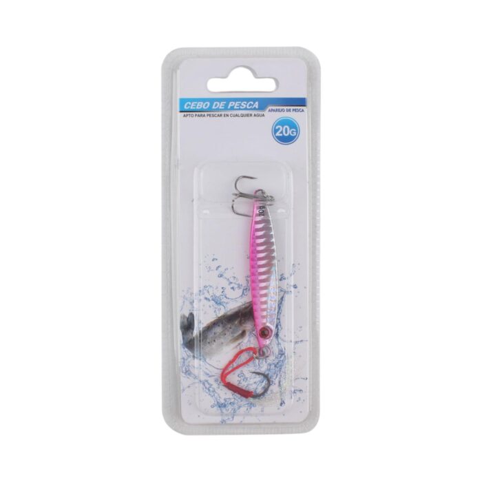 (Juguete artificial) Plomo de pesca 1002-20G con triple gancho - Imagen 1