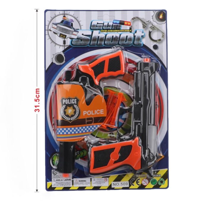 62330026 Set Pistola De Policia X Dos Ni?os 3+ - Imagen 1