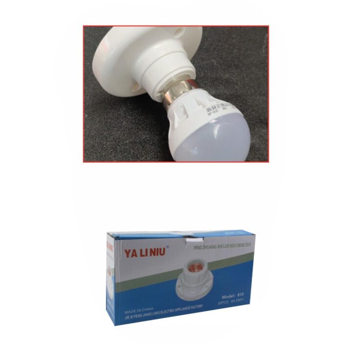 812 Portalámparas 20 Unids/Caja - Imagen 2