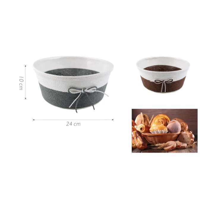 62304631 Cesta de mimbre para pan 24 x 10 cm - Imagen 2