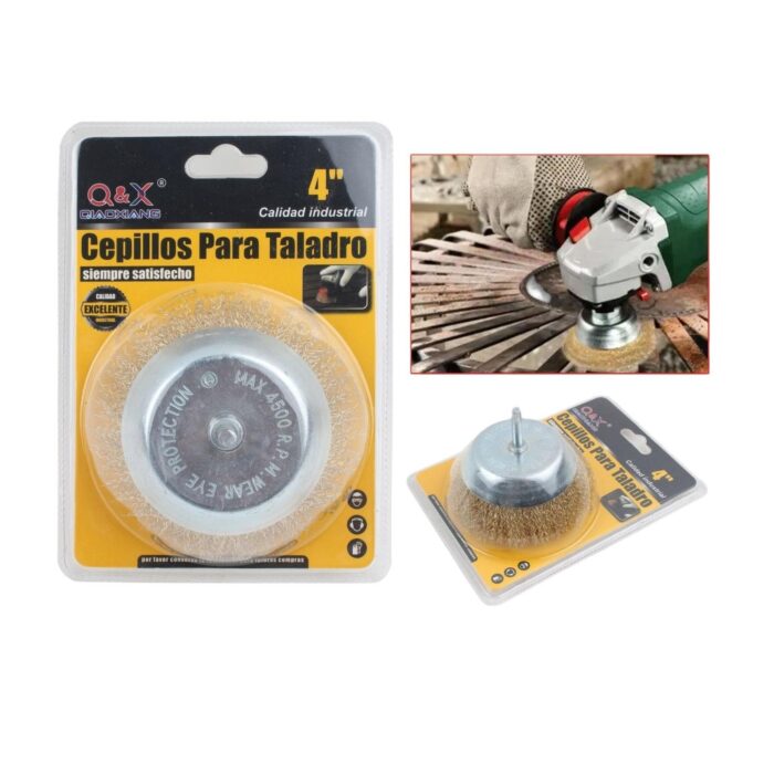 62352474 Rueda Curva Tipo Cuenco De Varilla 4 Pulgadas 100 Mm - Imagen 1