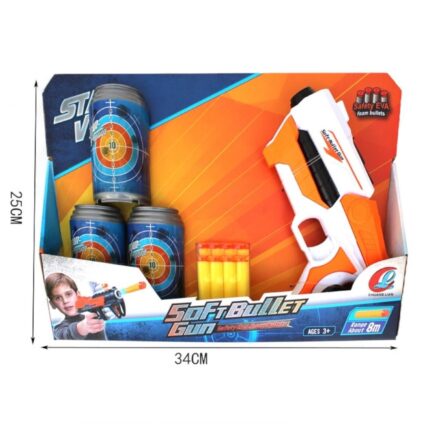 Juguete De Pistola Con 8 Balas Infantil Ni?o