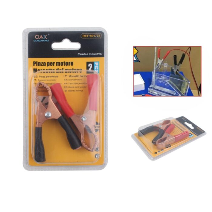 62330747 1020 Pinzas De Batería De Color Cobre 2 Pcs - Imagen 1